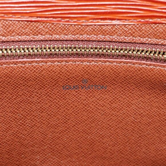 LOUIS VUITTON Epi Art Deco Clutch Bag Brown - Picture 9 of 15